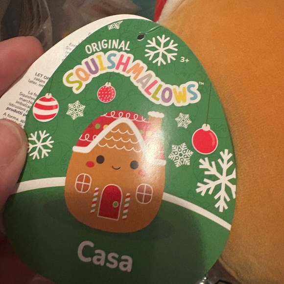 Cute Casa the gingerbread house squishmallows winter gift present - Picture 3 of 3